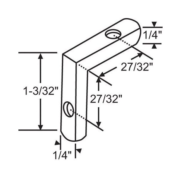 Strybuc Corner Key Die Cast 46-263 - main